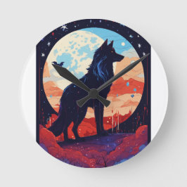 CozyDream Pillow Runde Wanduhr