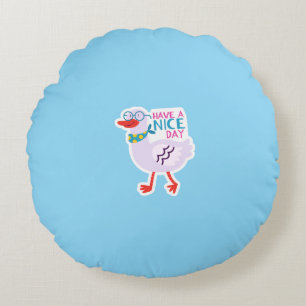 CozyRound™ Plush Pillow Rundes Kissen