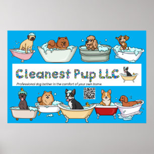 CP Blue Poster