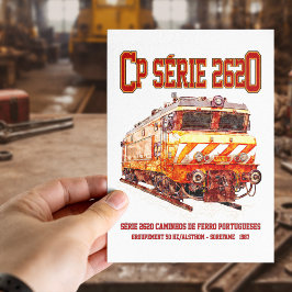 CP Serie 2620 Elektrische Lokomotive. Nez-Casse Lo Postkarte