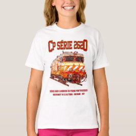 CP Serie 2620 Elektrische Lokomotive. Nez-Casse Lo T-Shirt