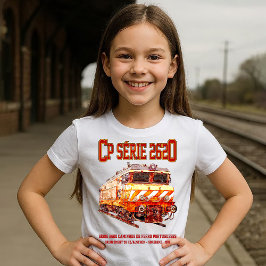 CP Serie 2620 Elektrische Lokomotive. Nez-Casse Lo T-Shirt