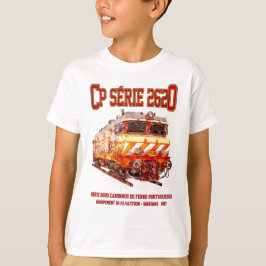 CP Serie 2620 Elektrische Lokomotive. Nez-Casse Lo T-Shirt