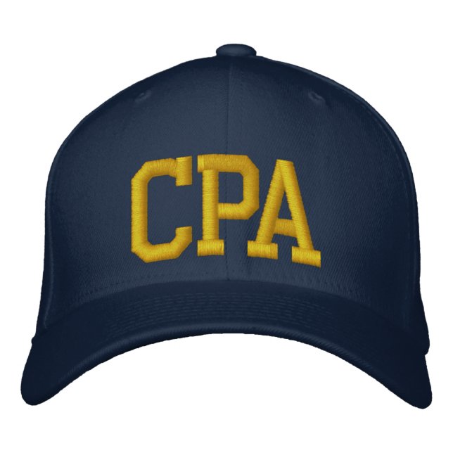 CPA BESTICKTE BASEBALLKAPPE (Vorderseite)