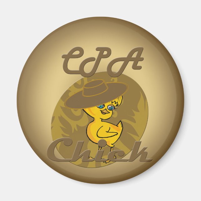 CPA Chick #6 Magnet (Vorne)