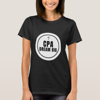 CPA Dream Big T-Shirt mit individuellem Namen | Pe