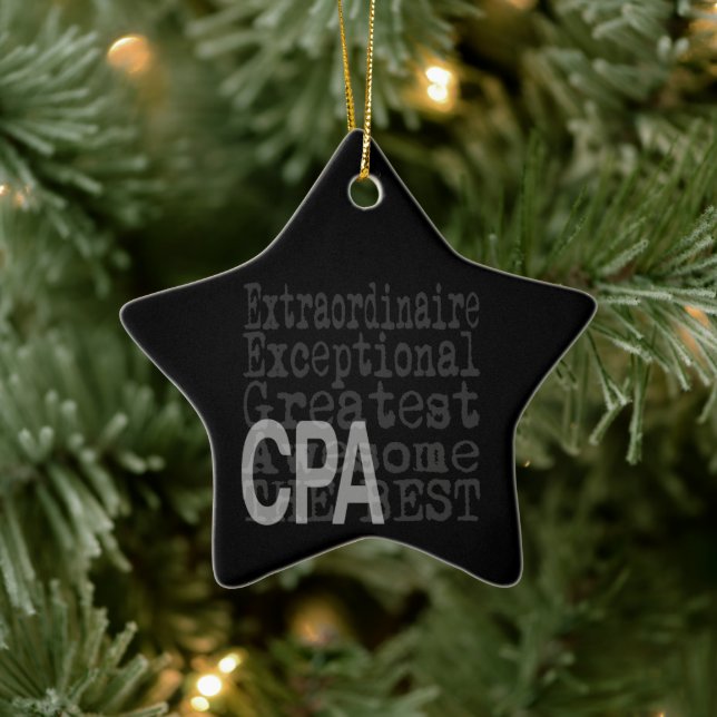 CPA Extraordinator Keramik Ornament (Baum)