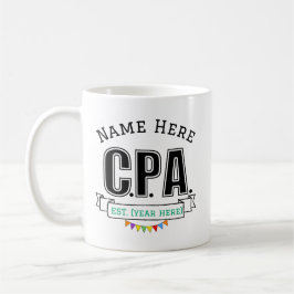CPA-Geschenk Personalisiert mit Name Kaffeetasse
