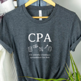 CPA Ich erstelle gerade eine Tabelle für den Buchh Tri-Blend Shirt
