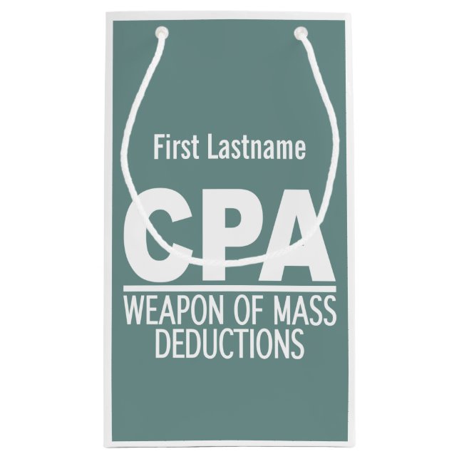 CPA individuelle Name- und Farbgeschenktaschen Kleine Geschenktüte (Rückseite)