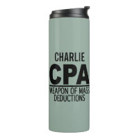 CPA individuelle Name und Farbtumbler