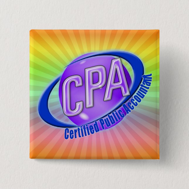 CPA ORB SWOOSH LOGO ZERTIFIZIERTER ÖFFENTLICHER RE BUTTON (Vorderseite)