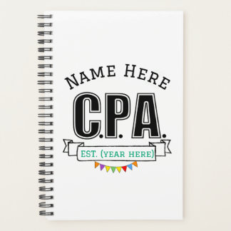 CPA Planer Buchhalter Personalisiertes Geschenk