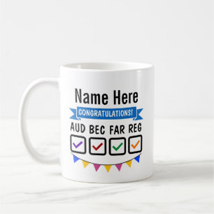 CPA-Prüfungen Geschenk Certified Public Accountant Kaffeetasse