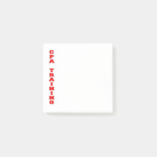 CPA-Schulung Post-it Klebezettel