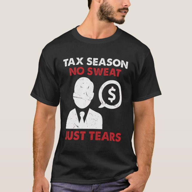 CPA Steuersaisonbuchhalter T-Shirt (Vorderseite)