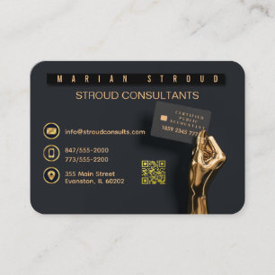 CPA-Visitenkarte für Gold Visitenkarte