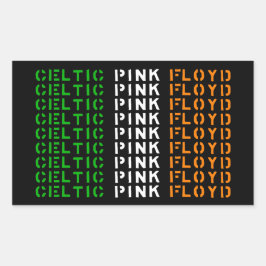 CPF Stencil-Logo Rechteckiger Aufkleber