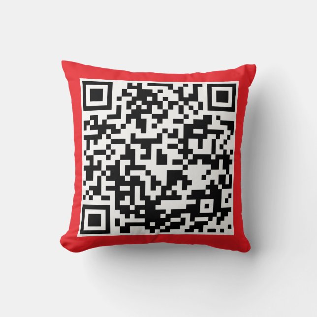 CPLLC QR Code Kissen (Vorderseite)