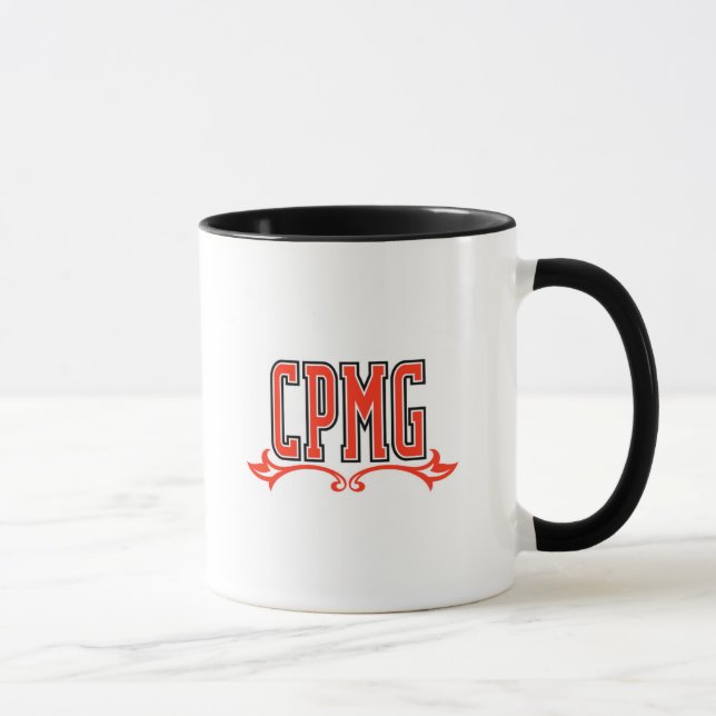 CPMG 2 Logo-Kaffee-Tasse Tasse (Rechts)