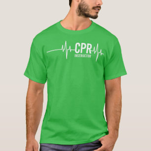 CPR AED Instructor Heartbeat T-Shirt