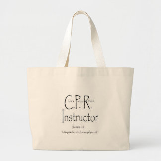 Cpr-Lehrer Jumbo Stoffbeutel