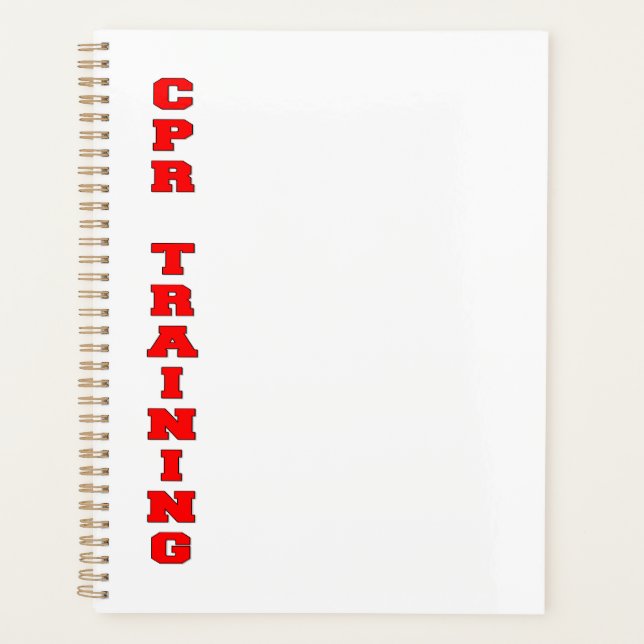 CPR-Schulung Planer (Vorderseite)