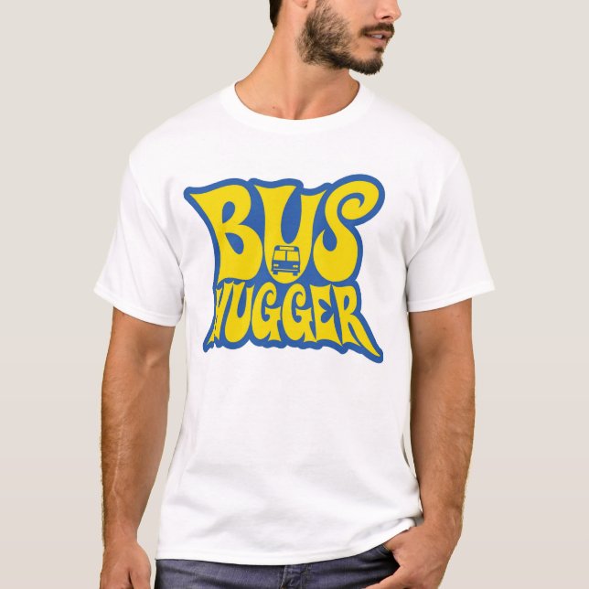 CPT Bus Hugger mit gelbem Text T-Shirt (Vorderseite)