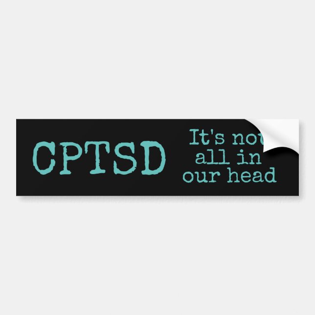 CPTSD Autoaufkleber (Vorne)