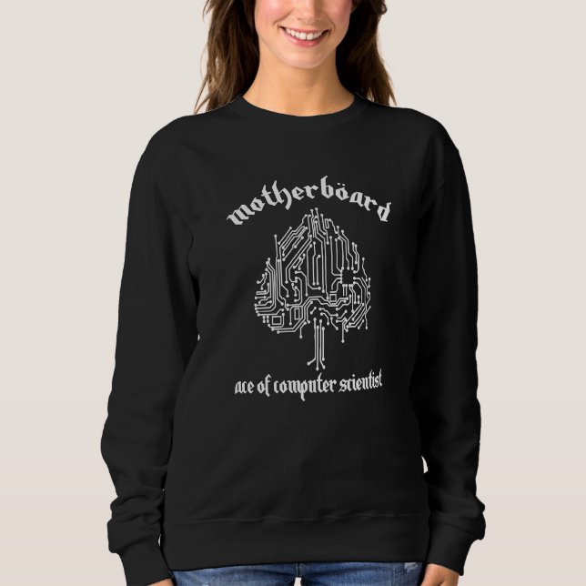 Cpu-Technologie-Nerd-Computerchip-Informatiker Sweatshirt (Vorderseite)