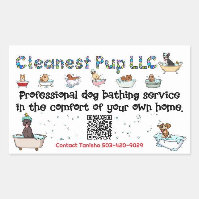 CPup-Aufkleber Rechteckiger Aufkleber (Vorderseite)