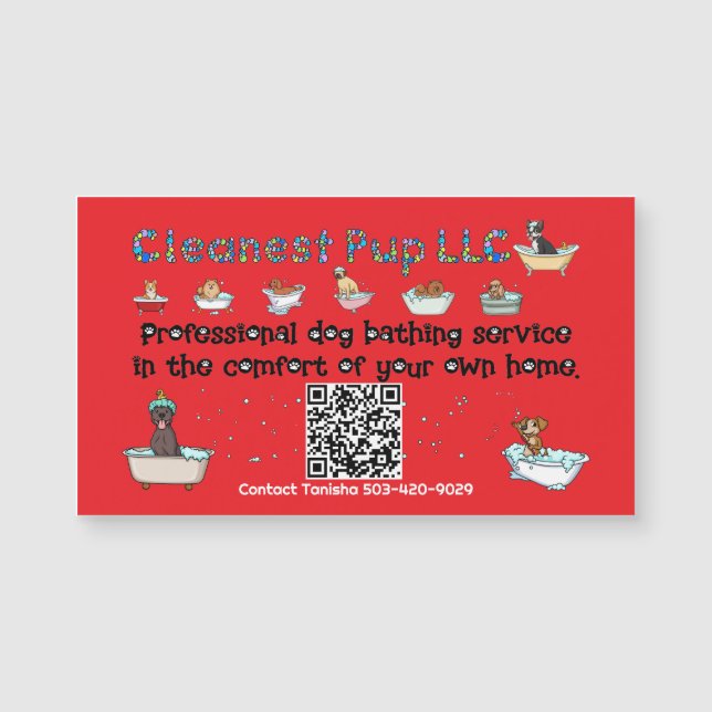 CPup LLC Magnetkarte (Vorderseite)