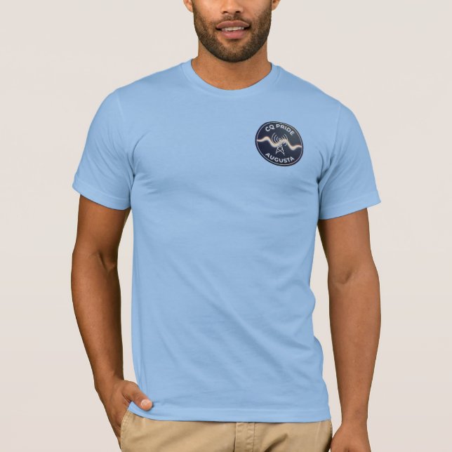 CQ Pride Augusta Herren T-Shirt (Vorderseite)
