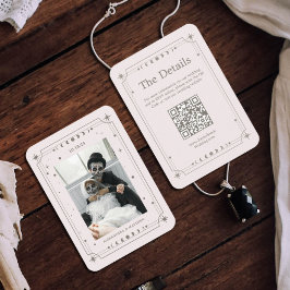 Cr-Code Begleitkarte