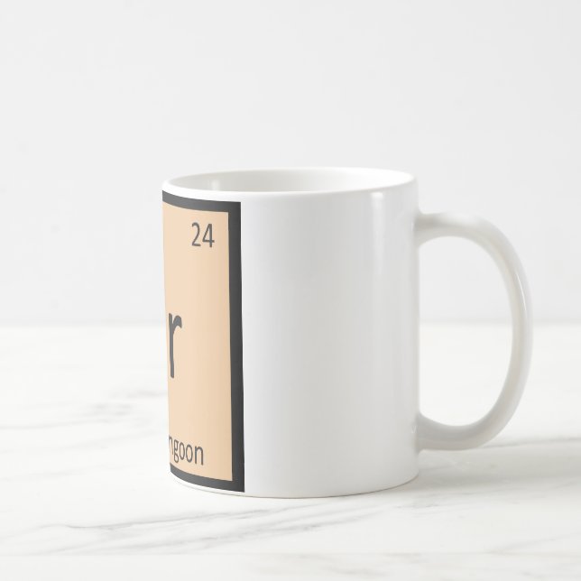Cr. Crab Rangoon Appetizer Chemistry Symbol Tasse (Rechts)
