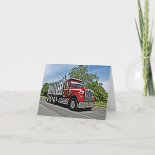 CRA Dump Truck Note Card Karte