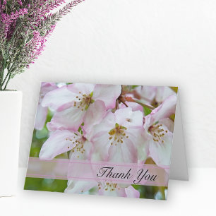 Crab Apple Blüten Vielen Dank für Ihr Beileid Dankeskarte