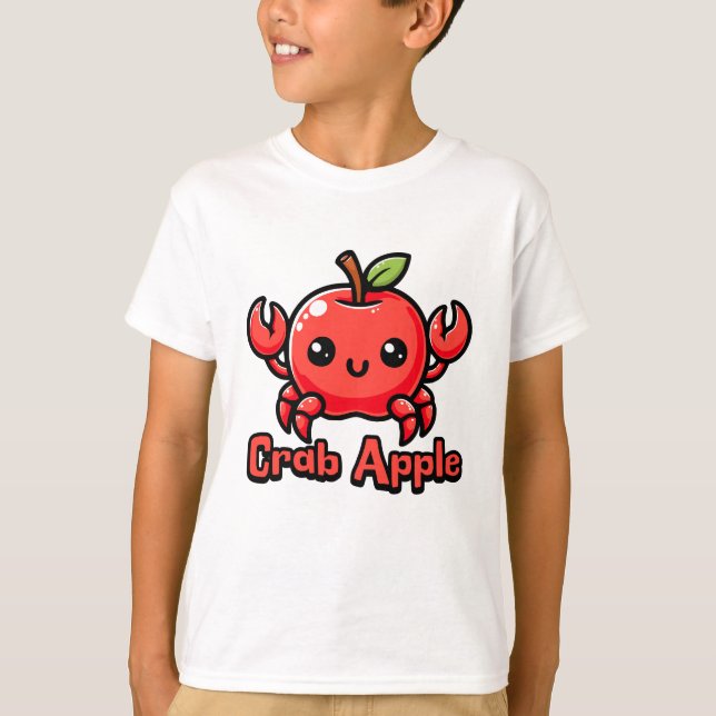 Crab Apple Niedlich Crab Apple Pub T-Shirt (Vorderseite)