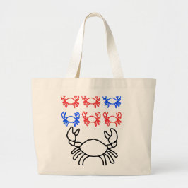 Crab Astrology Identity Tote – Heart‑Led Sign Gift Jumbo Stoffbeutel