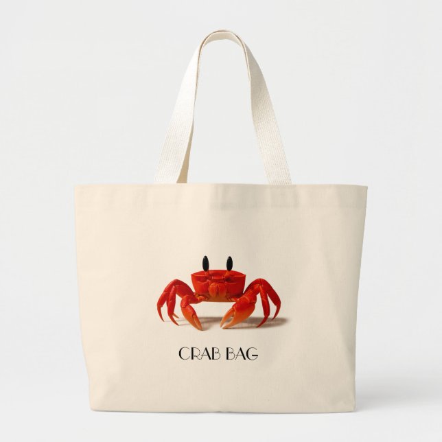 Crab Bag - Stillküstenstudio - expressive Tasche (Vorne)
