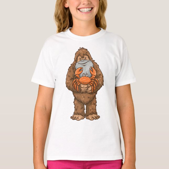 CRAB & BIGFOOT T-Shirt (Vorderseite)