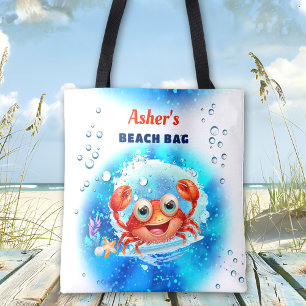 Crab Blue Boy Pool Beach Individuelle Name