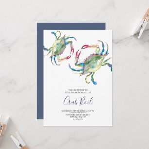 Crab Boil Summer Party Einladung