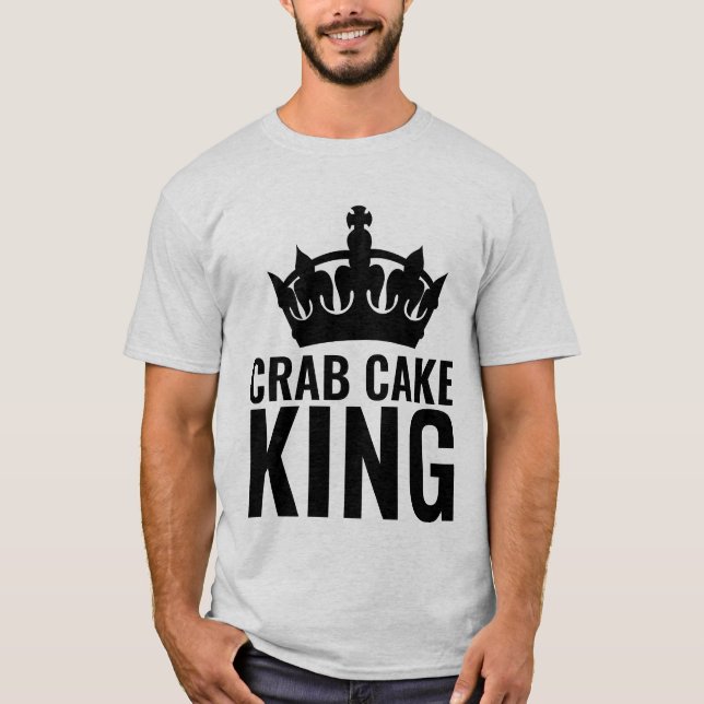 CRAB CAKE KING T - SHIRT (Vorderseite)
