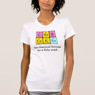 Crab Cakes Periodentafel Shirt