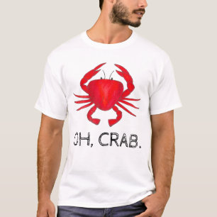 Crab (Crap) Red Baltimore Maryland Crabs T-Shirt