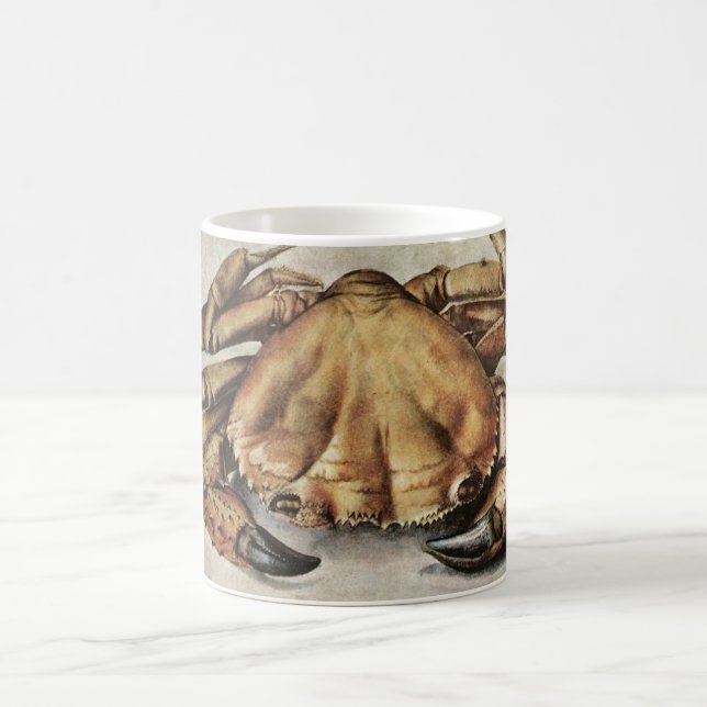 Crab (Creature Under the Sea) (by Albrecht Durer) Kaffeetasse (Mittel)