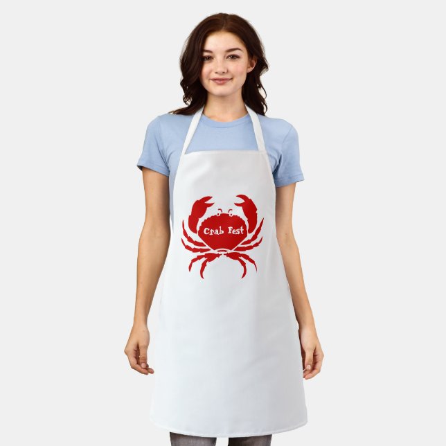 Crab Fest Schürze (Getragen)