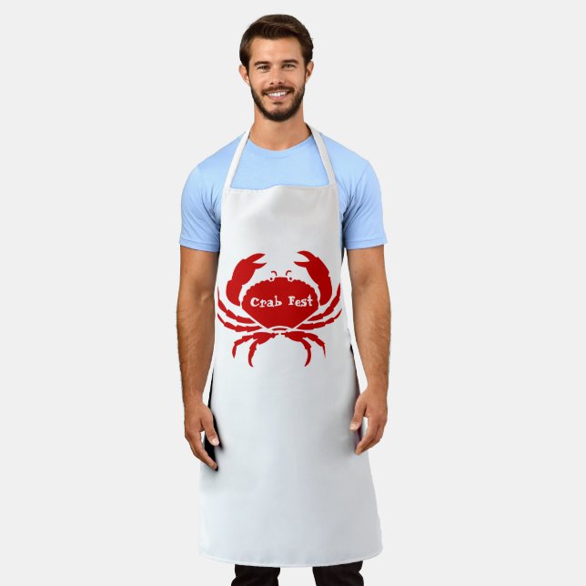 Crab Fest Schürze (Getragen)