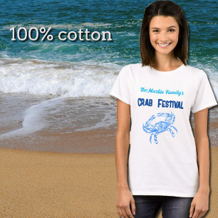 Crab Festival - personalisiert T-Shirt